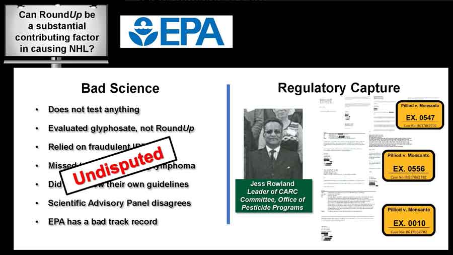 Bad science bullet points and Regulatory capture documents
